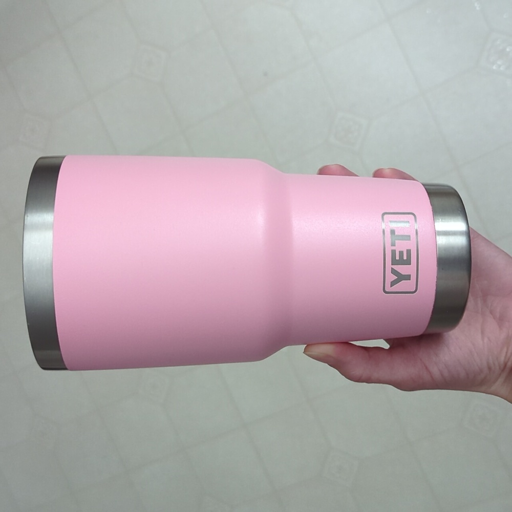 Pink 30 oz yeti tumbler